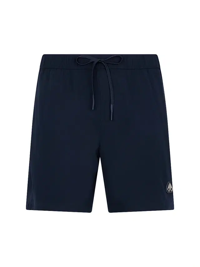 Moose Knuckles Men's Logo Drawstring Swim Shorts - Navy