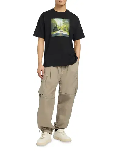 Moose Knuckles Men's Pine Avenue Crewneck T-Shirt | Thumbnail 2 Moose Knuckles Men's Pine Avenue Crewneck T-Shirt | Thumbnail 2