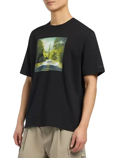 Moose Knuckles Men's Pine Avenue Crewneck T-Shirt | Thumbnail 4 Moose Knuckles Men's Pine Avenue Crewneck T-Shirt | Thumbnail 4