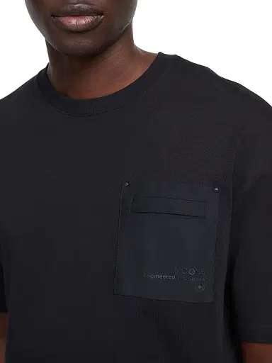 Moose Knuckles Men's Dalon Cotton T-Shirt | Thumbnail 4 Moose Knuckles Men's Dalon Cotton T-Shirt | Thumbnail 4