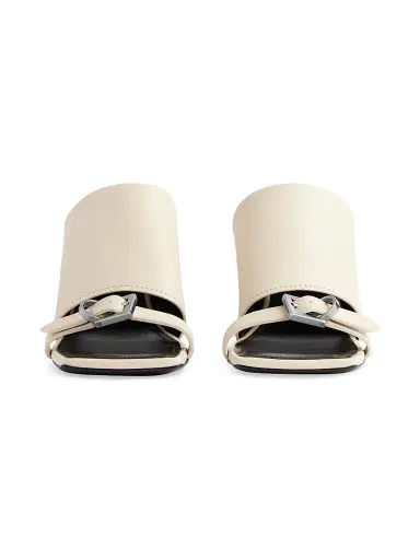 Balenciaga Women's Bel Air 80MM Sandals - Soya | Thumbnail 3