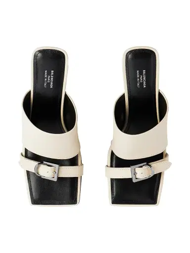 Balenciaga Women's Bel Air 80MM Sandals - Soya | Thumbnail 5
