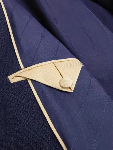 Valentino Garavani Women's Viscose Jacket with Bow - Provence Blue | Thumbnail 6