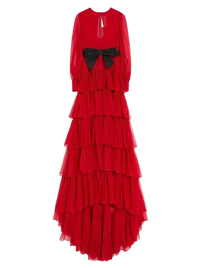 Women's Chiffon Long Dress - Paris