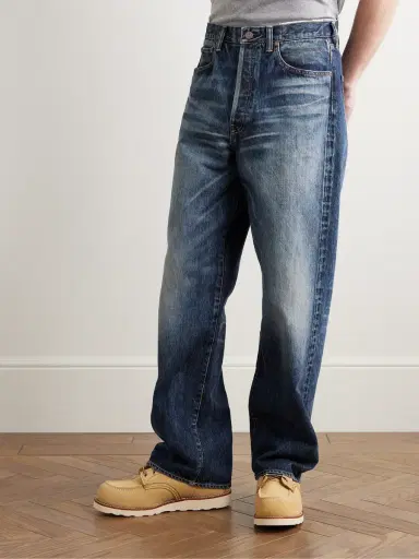 Visvim Social Sculpture 01 Straight-Leg Selvedge Jeans - Men | Thumbnail 3