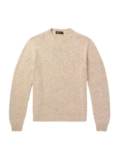 Loro Piana Silk, Cashmere and Linen-Blend Sweater - Men | Thumbnail 1 Loro Piana Silk, Cashmere and Linen-Blend Sweater - Men | Thumbnail 1