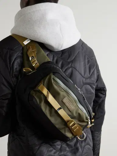 Master-Piece Potential Leather-Trimmed CORDURA® Ballistic Nylon Belt Bag - Men | Thumbnail 2 Master-Piece Potential Leather-Trimmed CORDURA® Ballistic Nylon Belt Bag - Men | Thumbnail 2