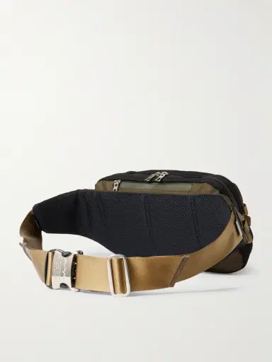 Master-Piece Potential Leather-Trimmed CORDURA® Ballistic Nylon Belt Bag - Men | Thumbnail 3 Master-Piece Potential Leather-Trimmed CORDURA® Ballistic Nylon Belt Bag - Men | Thumbnail 3