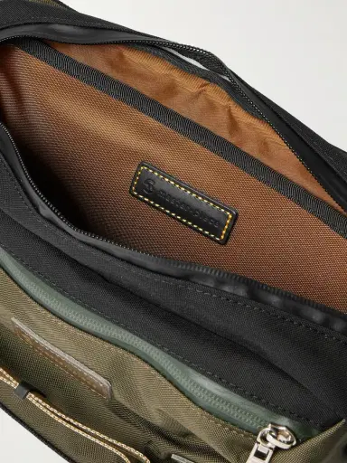 Master-Piece Potential Leather-Trimmed CORDURA® Ballistic Nylon Belt Bag - Men | Thumbnail 5 Master-Piece Potential Leather-Trimmed CORDURA® Ballistic Nylon Belt Bag - Men | Thumbnail 5