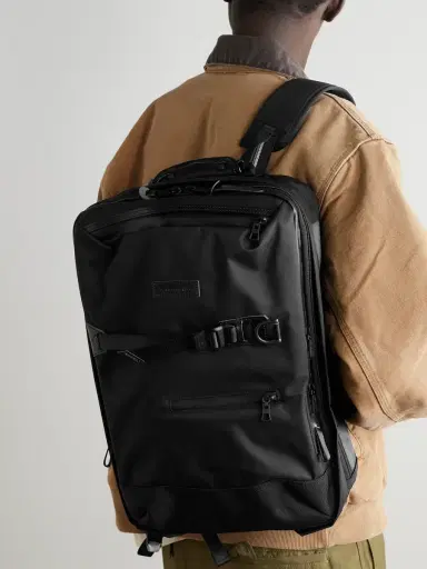 Master-Piece Potential 2-Way Leather and Webbing-Trimmed CORDURA® MasterTeX Backpack - Men | Thumbnail 2 Master-Piece Potential 2-Way Leather and Webbing-Trimmed CORDURA® MasterTeX Backpack - Men | Thumbnail 2