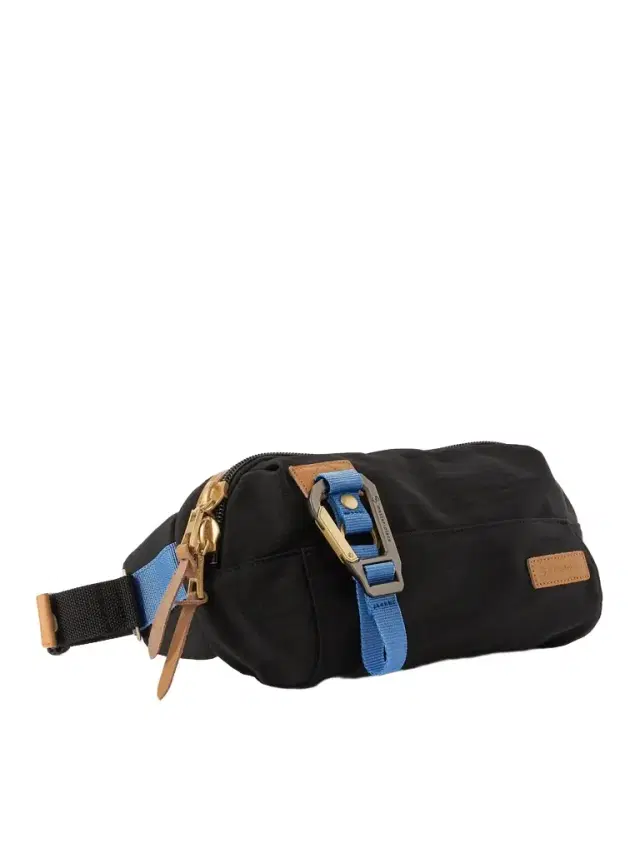 Link Leather-Trimmed Nylon-Twill Belt Bag - Men