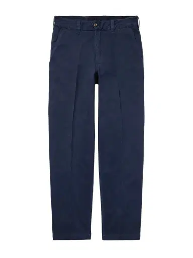 Drake's Straight-Leg Peached Cotton-Twill Trousers - Men | Thumbnail 1 Drake's Straight-Leg Peached Cotton-Twill Trousers - Men | Thumbnail 1