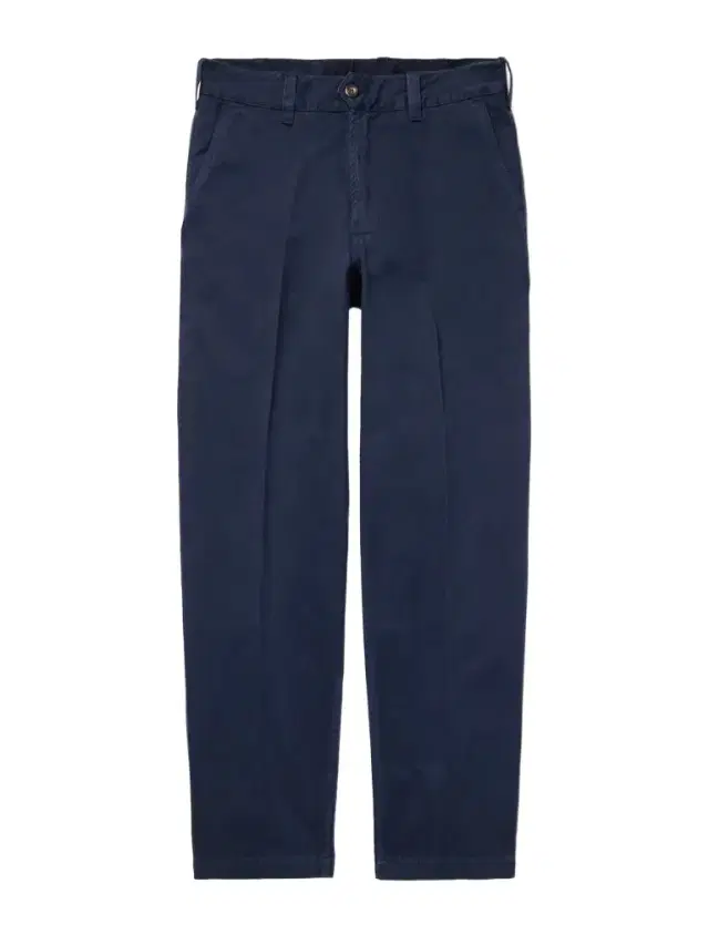 Straight-Leg Peached Cotton-Twill Trousers - Men Straight-Leg Peached Cotton-Twill Trousers - Men