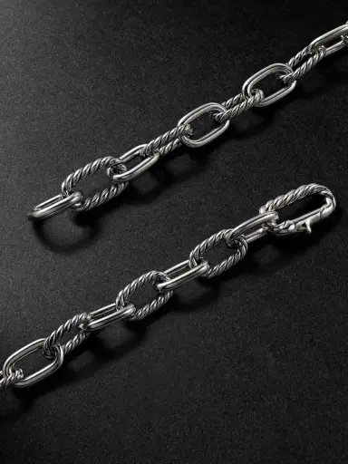 David Yurman Madison Sterling Silver and 18-Karat Gold Chain Necklace - Men | Thumbnail 3 David Yurman Madison Sterling Silver and 18-Karat Gold Chain Necklace - Men | Thumbnail 3