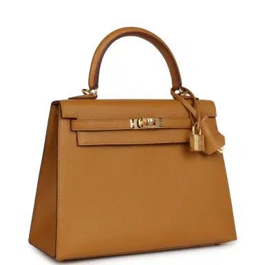 HERMÈS Hermes Kelly Sellier 25 Sesame Epsom Gold Hardware | Thumbnail 2 HERMÈS Hermes Kelly Sellier 25 Sesame Epsom Gold Hardware | Thumbnail 2