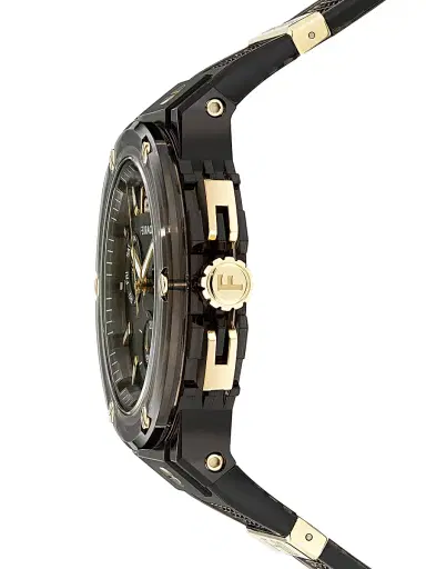 FERRAGAMO Men's F-80 Translucent Chronograph Watch/44MM - Black | Thumbnail 3 FERRAGAMO Men's F-80 Translucent Chronograph Watch/44MM - Black | Thumbnail 3