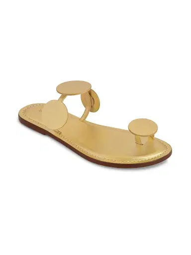 Bernardo Women's New Moon Toe Ring Sandals - Gold - Size 11 | Thumbnail 3 Bernardo Women's New Moon Toe Ring Sandals - Gold - Size 11 | Thumbnail 3