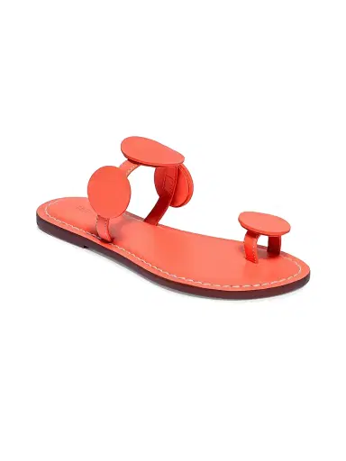 Bernardo Women's New Moon Toe Ring Sandals - Sunrise - Size 10 | Thumbnail 2