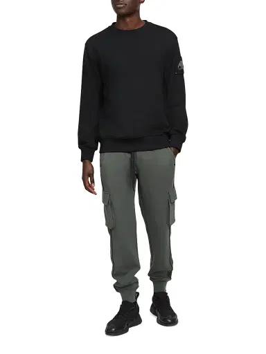 Moose Knuckles Men's Hartsfield Crewneck Sweater | Thumbnail 2