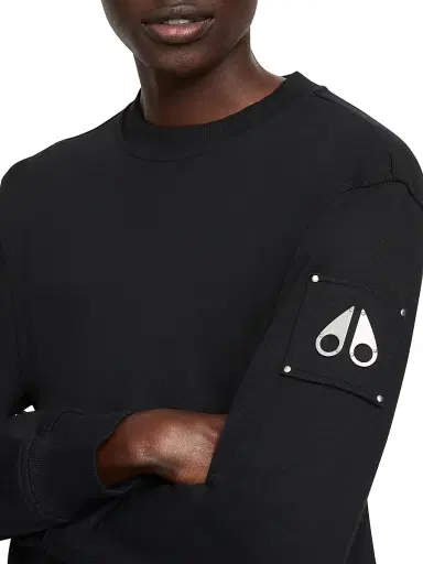 Moose Knuckles Men's Hartsfield Crewneck Sweater | Thumbnail 5
