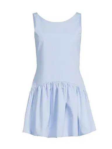 Peixoto Women's Addison Colorblocked Fit & Flare Minidress - Cloud Blue - Size Large | Thumbnail 1 Peixoto Women's Addison Colorblocked Fit & Flare Minidress - Cloud Blue - Size Large | Thumbnail 1