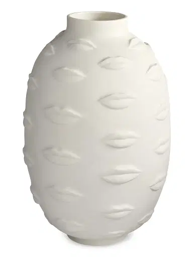 Jonathan Adler Gala Round Vase - White Medium | Thumbnail 2 Jonathan Adler Gala Round Vase - White Medium | Thumbnail 2