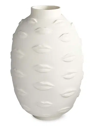 Jonathan Adler Gala Round Vase - White Medium | Thumbnail 3 Jonathan Adler Gala Round Vase - White Medium | Thumbnail 3