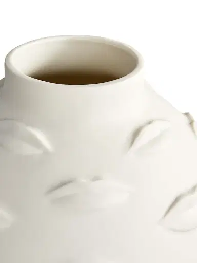Jonathan Adler Gala Round Vase - White Medium | Thumbnail 4 Jonathan Adler Gala Round Vase - White Medium | Thumbnail 4