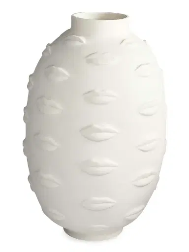 Jonathan Adler Gala Round Vase - White Medium | Thumbnail 1 Jonathan Adler Gala Round Vase - White Medium | Thumbnail 1