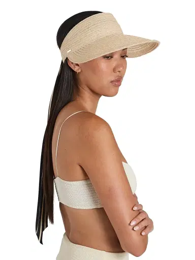 Eugenia Kim Women's Ricky Packable Visor - Natural | Thumbnail 3 Eugenia Kim Women's Ricky Packable Visor - Natural | Thumbnail 3