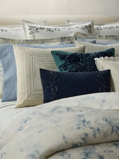 Ralph Lauren Estelle Pointelle Throw Pillow | Thumbnail 3 Ralph Lauren Estelle Pointelle Throw Pillow | Thumbnail 3