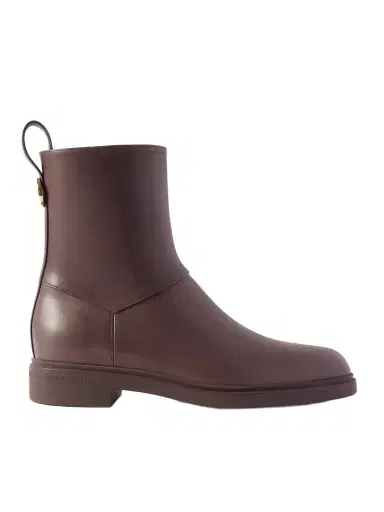 Loro Piana Kilda Paneled Leather Ankle Boots | Thumbnail 1