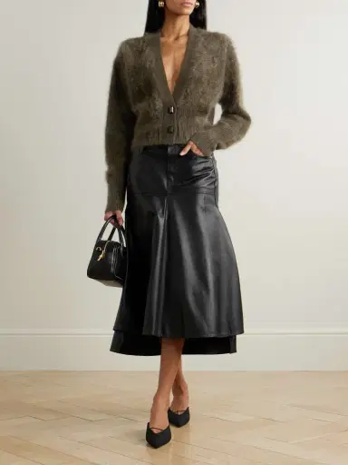 Galvan Loom Brushed Cashmere-blend Cardigan | Thumbnail 2 Galvan Loom Brushed Cashmere-blend Cardigan | Thumbnail 2