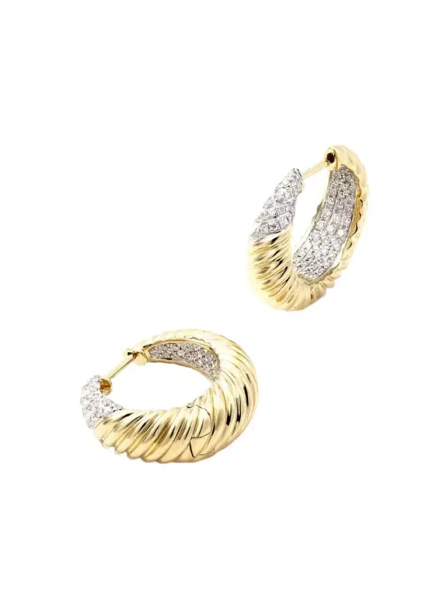 18-karat Gold Diamond Earrings