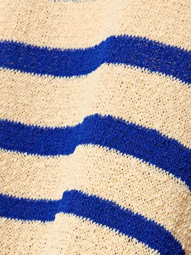 Proenza Schouler Yves Asymmetric Fringed Striped Knitted Maxi Skirt | Thumbnail 6