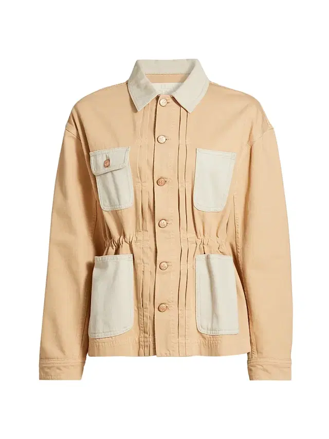 Women's Dylan Colorblock Jacket - Limestone Patchwork