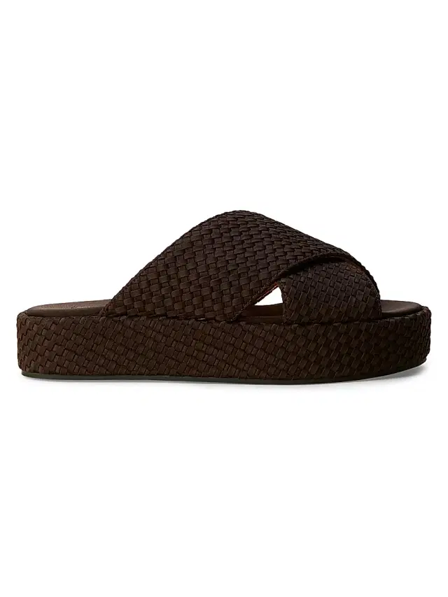 Naghedi Women's Laguna Platform Sandals - Chocolate