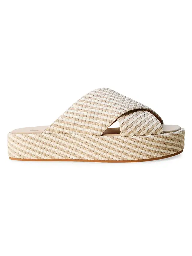 Women's Laguna Striped Geo Platform Sandals - Roma