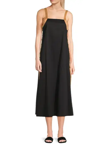 Harshman Women's Erilyn Cotton Dress - Black | Thumbnail 2 Harshman Women's Erilyn Cotton Dress - Black | Thumbnail 2