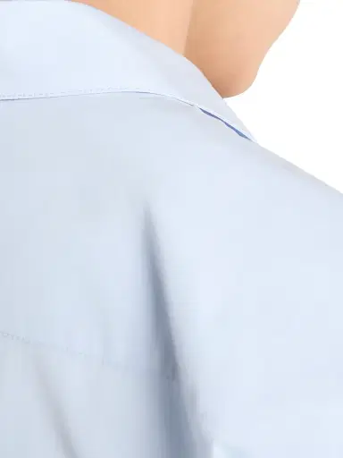 Prada Men's Cotton Zipper Shirt - Blue - Size XXXL | Thumbnail 5 Prada Men's Cotton Zipper Shirt - Blue - Size XXXL | Thumbnail 5