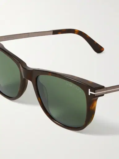 Tom Ford Sinatra D-Frame Tortoiseshell Acetate and Silver-Tone Sunglasses - Men | Thumbnail 3 Tom Ford Sinatra D-Frame Tortoiseshell Acetate and Silver-Tone Sunglasses - Men | Thumbnail 3
