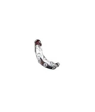 Wish Fine Jewelry 0.20ct Diamond 18K Gold Grooved Ear Cuff | Thumbnail 1