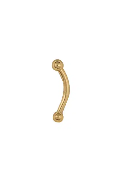 ANATOMETAL Curve Shaft Ear Barbell | Thumbnail 2 ANATOMETAL Curve Shaft Ear Barbell | Thumbnail 2