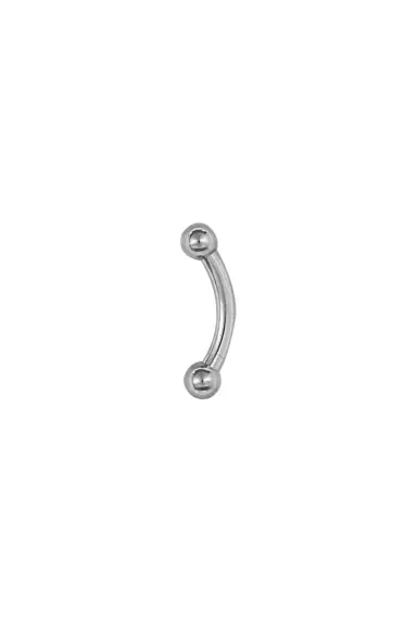 ANATOMETAL Curve Shaft Ear Barbell | Thumbnail 1 ANATOMETAL Curve Shaft Ear Barbell | Thumbnail 1