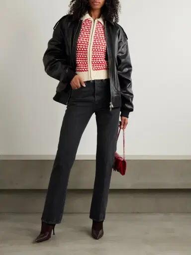 Frame The Vertical High-rise Straight Jeans | Thumbnail 2
