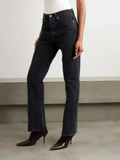 Frame The Vertical High-rise Straight Jeans | Thumbnail 3