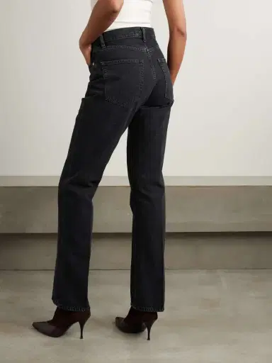 Frame The Vertical High-rise Straight Jeans | Thumbnail 4