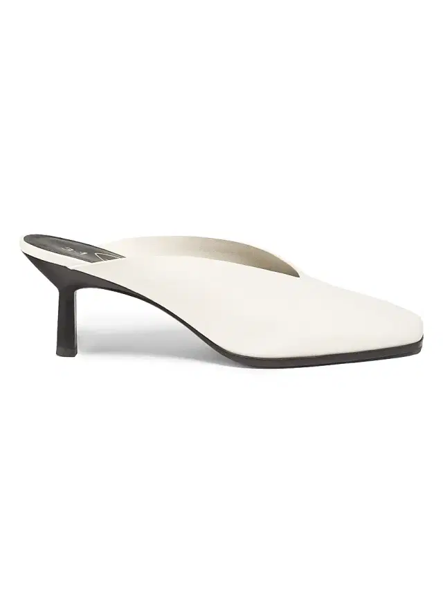 3.1 Phillip Lim Women's 65MM Leather Teardrop-Heel Mules - Antique White