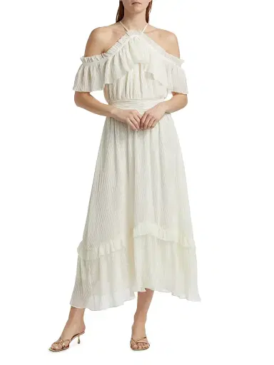 Ramy Brook Women's Zavi Halter Midi-Dress - | Thumbnail 3