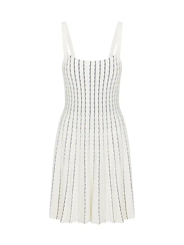 Rebecca Taylor Women's Dorothy Scallop Knit A-Line Minidress -